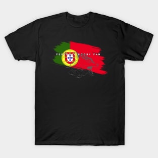 Minimalist Rugby Part 3 #016 - Portugal Rugby Fan T-Shirt